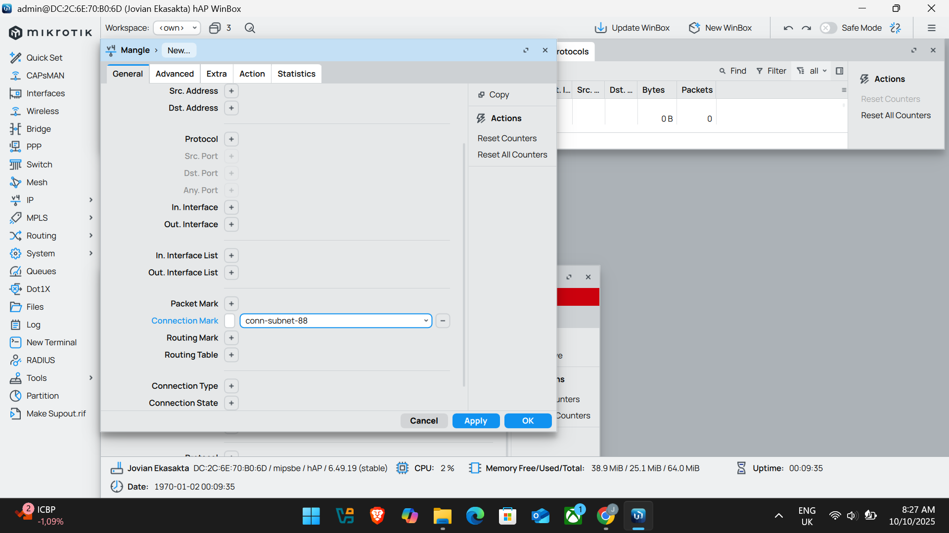 SERVICE IP pada MikroTik RouterOS